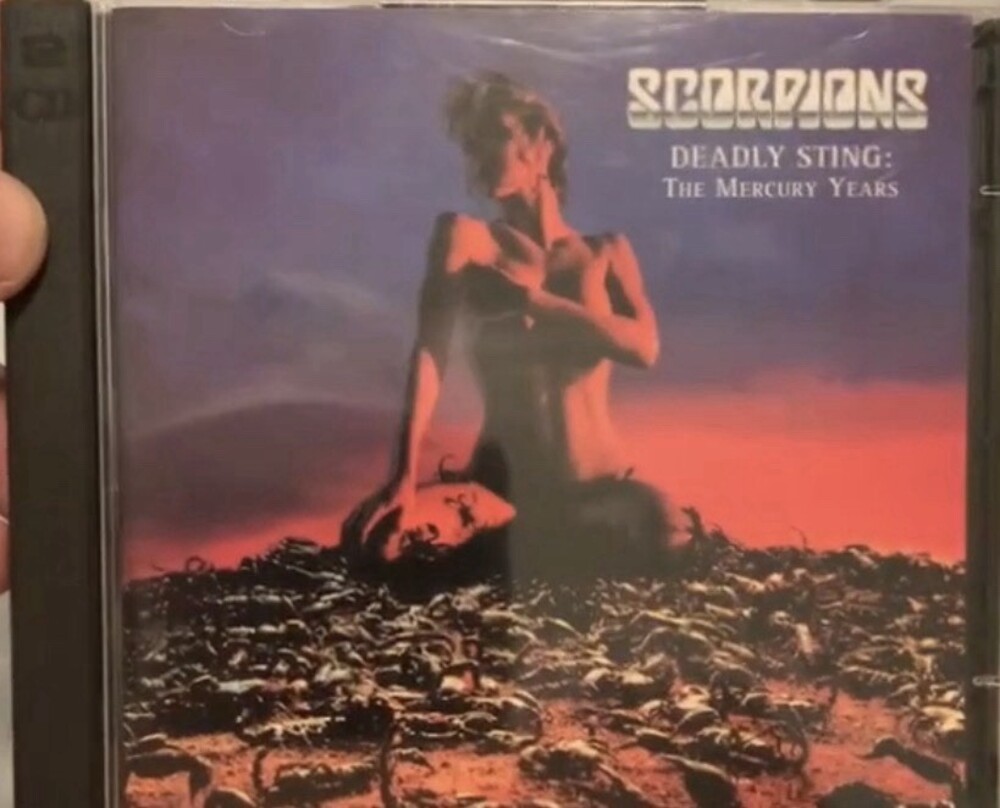 Scorpions Deadly Sting: The Mercury Years 2-CD Compilation 1997 VG+